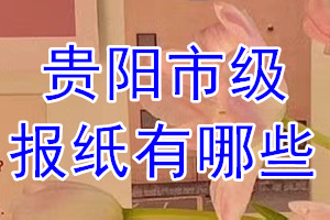 貴陽市級報(bào)紙有哪些